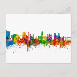 Porto Portugal Skyline Postcard