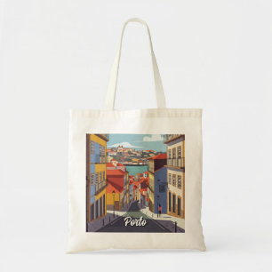 Porto Portugal Travel Abstract Tote Bag