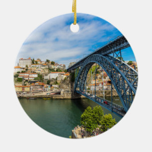 Porto Scenic Christmas Ornament
