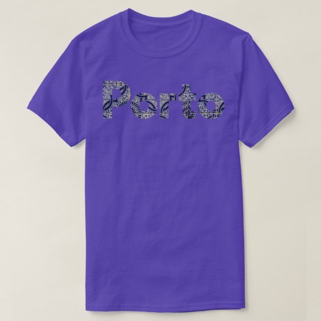 Porto tiles T-Shirt (Design Front)