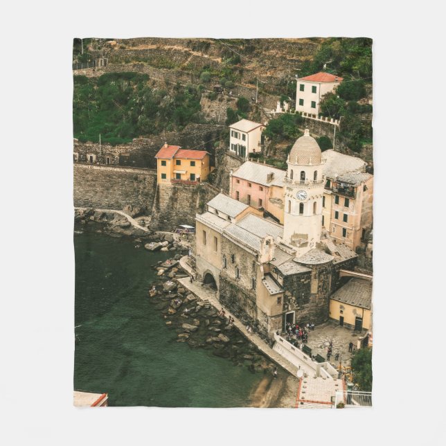 PORTOFINO ITALY FLEECE BLANKET (Front)