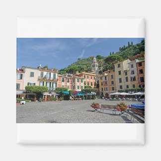 Portofino, Italy. Portofino Village Square Magnet