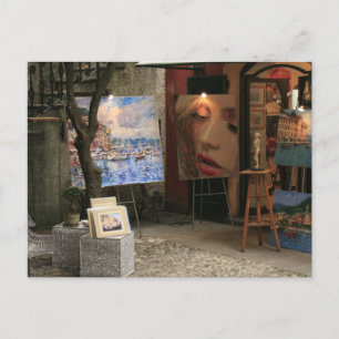Portofino Italy store front Postcard