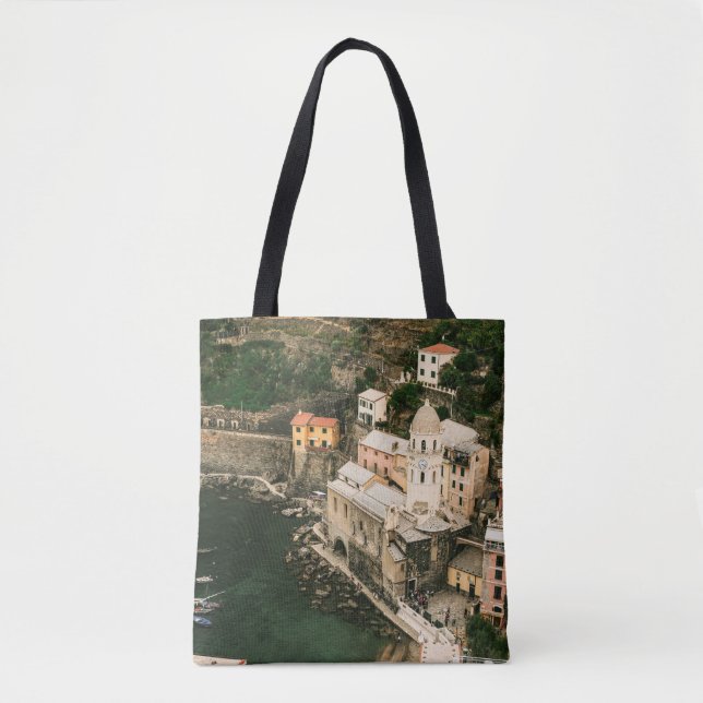 PORTOFINO ITALY TOTE BAG (Front)