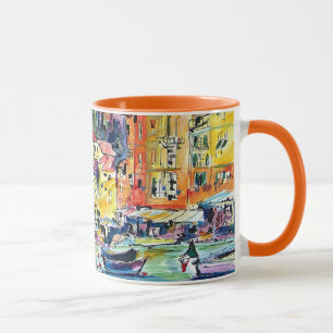 Portofino Italy Travel Artsy Mug