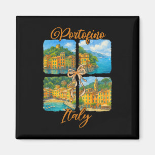 Portofino Italy Traveling Trip Coquette Portofino Magnet