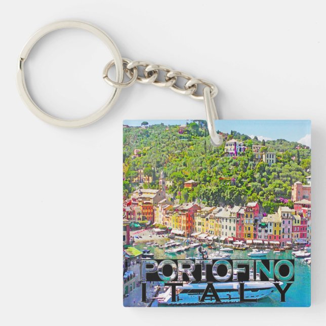 Portofino Key Ring (Front)