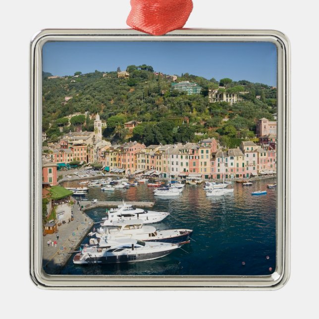 Portofino  panorama metal tree decoration (Front)