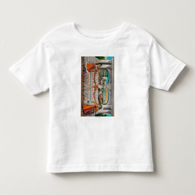 Portola Festival Advertisment (women) Toddler T-Shirt (Front)