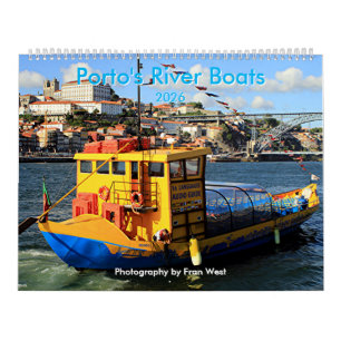 Porto's River Boats 2026 Calendar