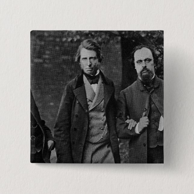 Portrait 15 Cm Square Badge (Front)