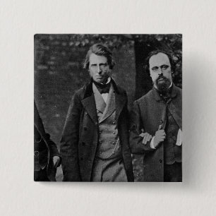 Portrait 15 Cm Square Badge