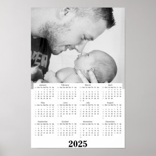 Portrait 2025 Calendar Poster