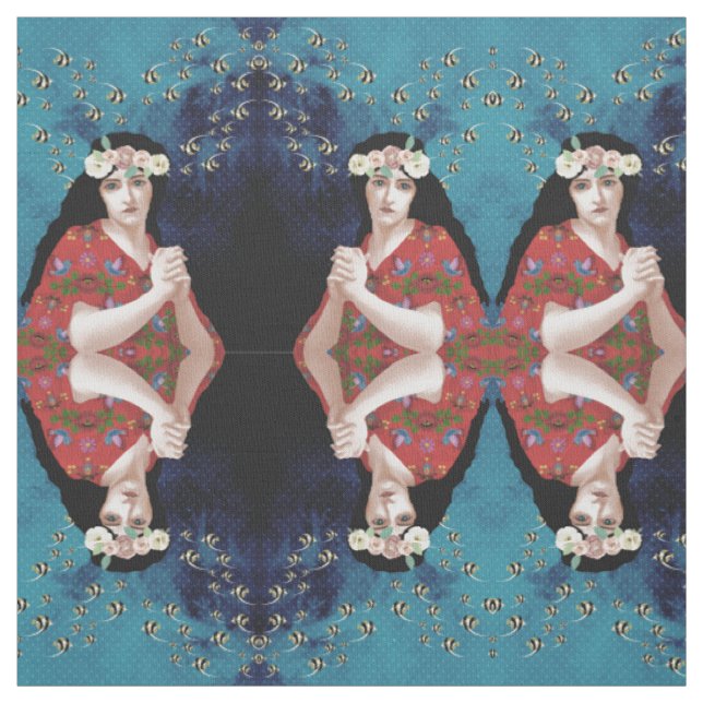 Portrait Art Fabric (Swatch)