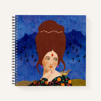 portrait art notebook