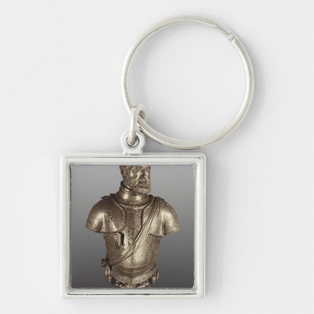 Portrait bust key ring (Front)