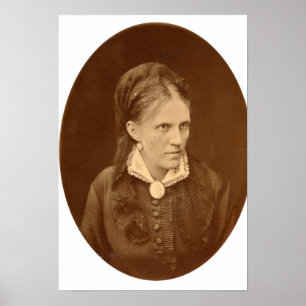 Portrait bust of Anna G. Dostyevskaya Poster