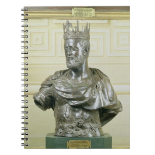 Portrait Bust of Cosimo I de Medici (1519-74) c.15 Spiral Notebook