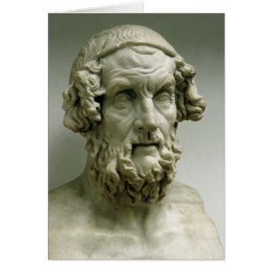 Portrait bust of Homer