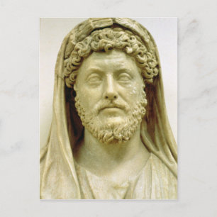 Portrait bust of Marcus Aurelius Postcard