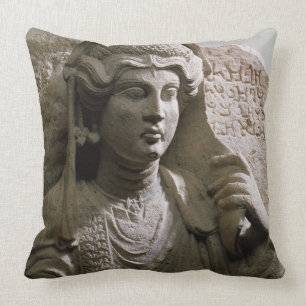 Portrait bust tomb relief, Roman, c.2nd/3rd centur Cushion