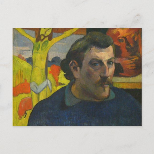 Portrait by Paul Gauguin, 1889 Postcard (Front)