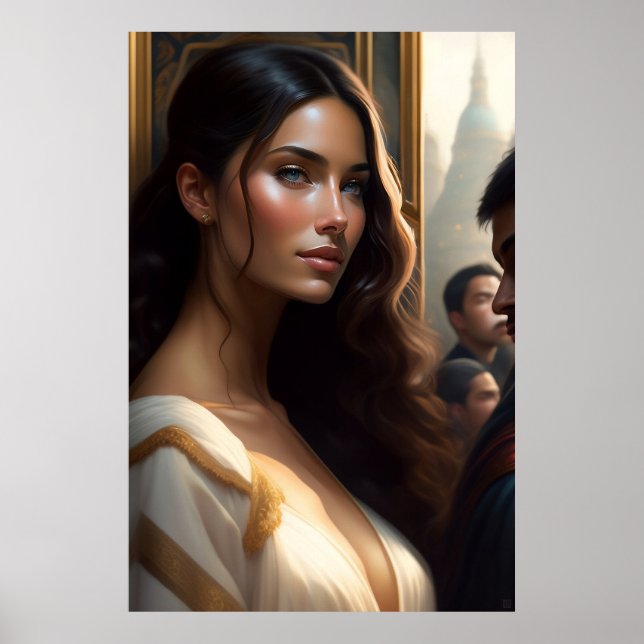 Portrait - Canvas Art Print (Front)