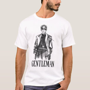 Portrait Design Artwork Print T-shirt