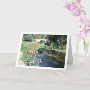 Portrait Floral Water Route, Chelva, Valencia Card