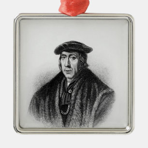 Portrait John from 'Lodge's British Portraits' Metal Tree Decoration