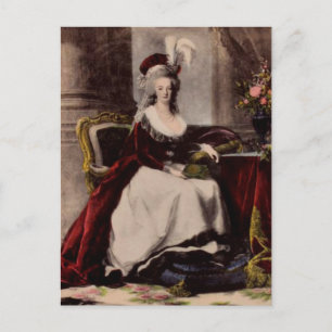 Portrait Marie Antoinette ~ Postcard / Invitations
