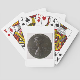 Portrait medal attaching Gianfrancesco Gonzaga (13 Playing Cards