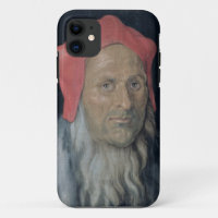 Portrait of a Bearded Man in a Red Hat, 1520 (oil