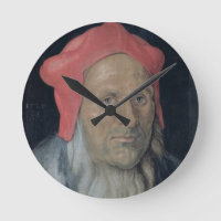 Portrait of a Bearded Man in a Red Hat, 1520 (oil