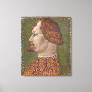 Portrait of a Bearded Nobleman, possibly Gian Gale Canvas Print