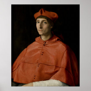 Portrait of a Cardinal Poster