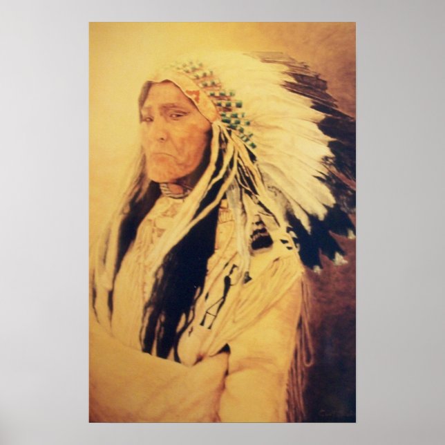 Portrait of a Chief Print (Front)