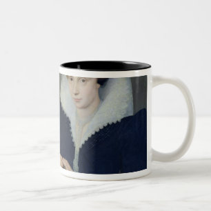Portrait of a Couple Two-Tone Coffee Mug