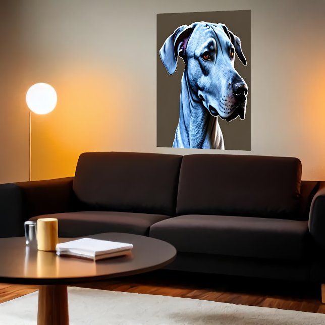 Portrait of a cute dog | AI Art Poster (Creator Uploaded)
