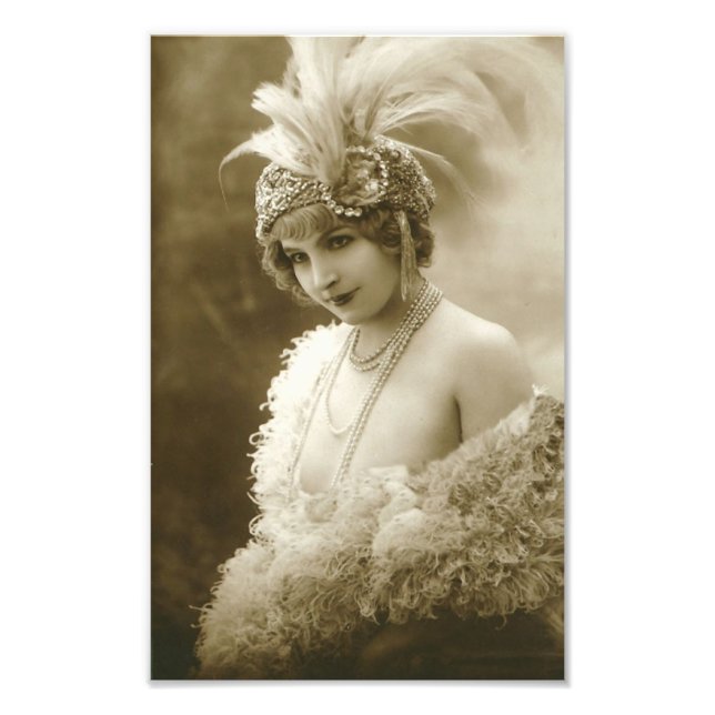 Portrait of a Dancer Photo Print (Front)