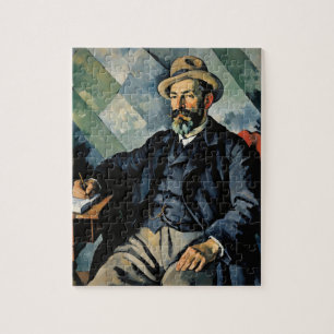 Portrait of a Distinguished Salesman: Vintage Art Jigsaw Puzzle