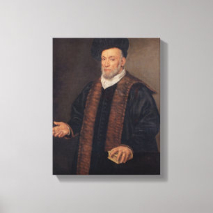Portrait of a Doctor Canvas Print