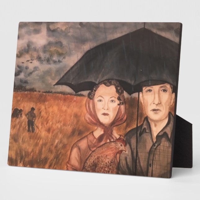 Portrait Of A Dream Plaque (Side)