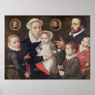 Portrait of a family poster