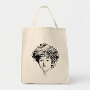 Portrait Of A Gibson Girl, 1900 Tote Bag