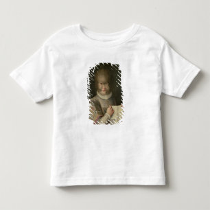 Portrait of a Girl Covered in Hair Toddler T-Shirt