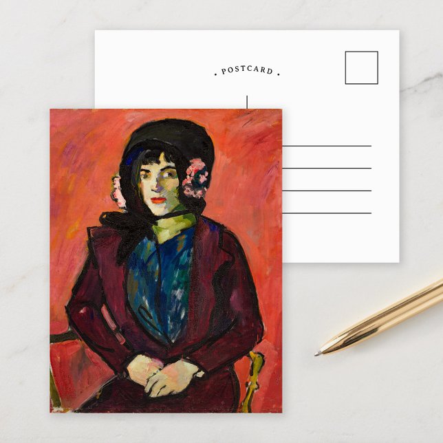 Portrait of a Girl | Henry Lyman Saÿen Postcard (Creator Uploaded)