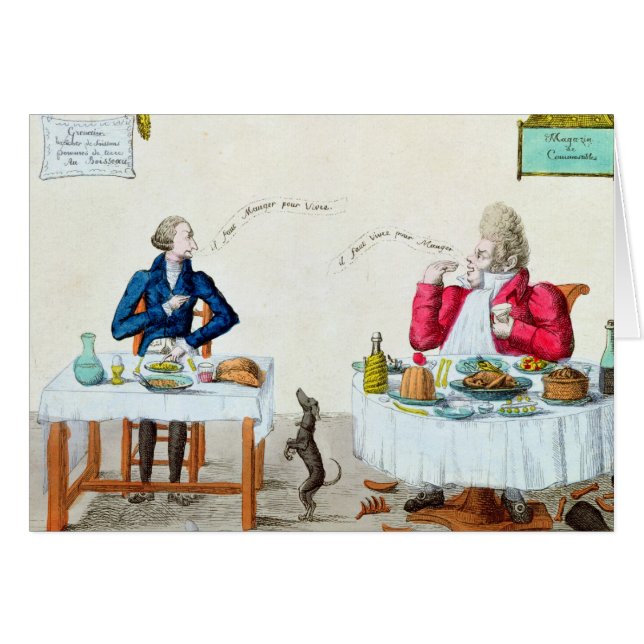 Portrait of a Glutton (Front Horizontal)