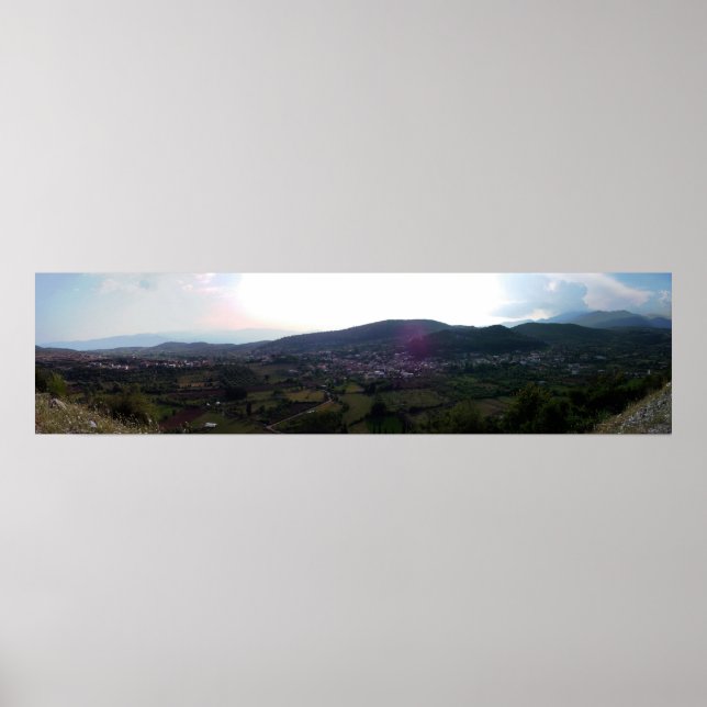 Portrait of a Greek village Poster (Front)