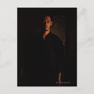 Portrait of a Japanese man in traditional 3 Postcard